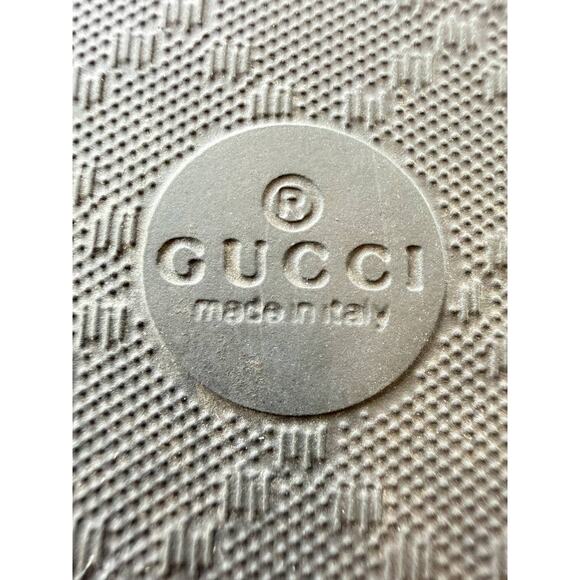 Gucci Logo Rubber Slide Sandals Black Men\'s EU 40 US 7 Pre-Owned main image 10